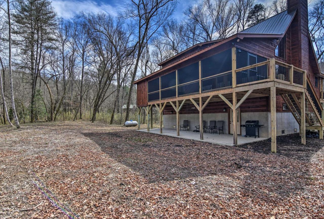 Modern Murphy Cabin With Nottely River Views! エクステリア 写真